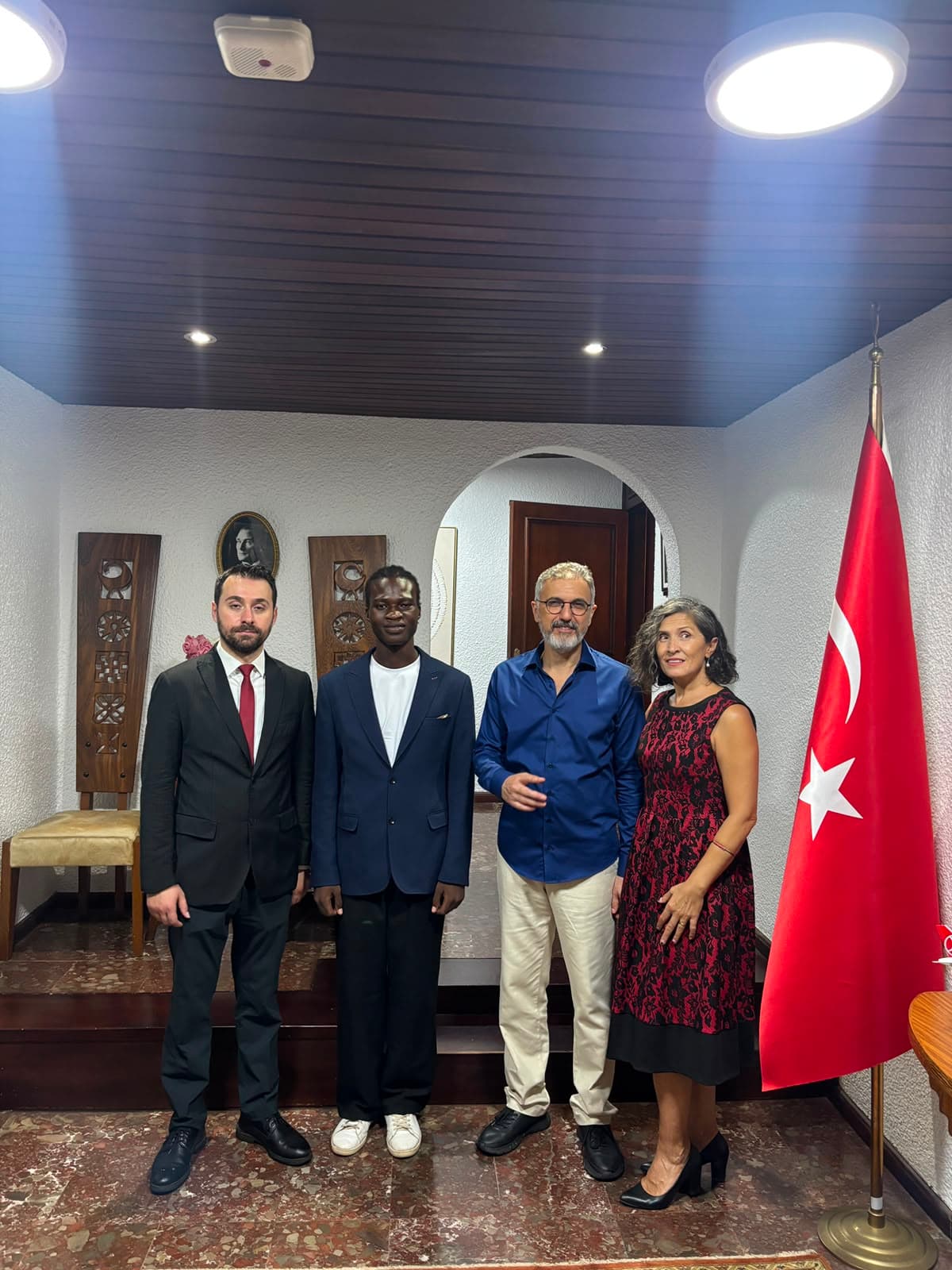 With Turkish Ambassador & Trade Counselor Talha Tol
