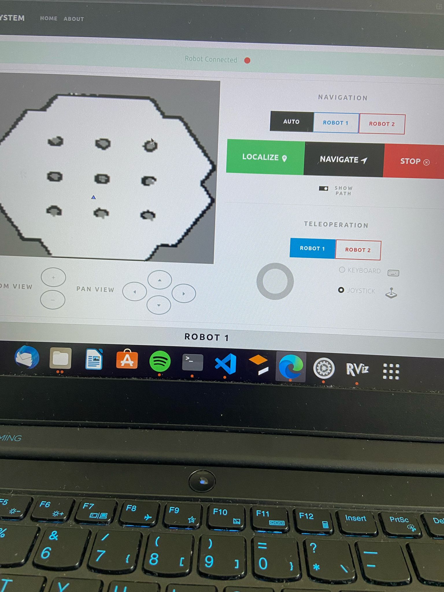 Robot control software development