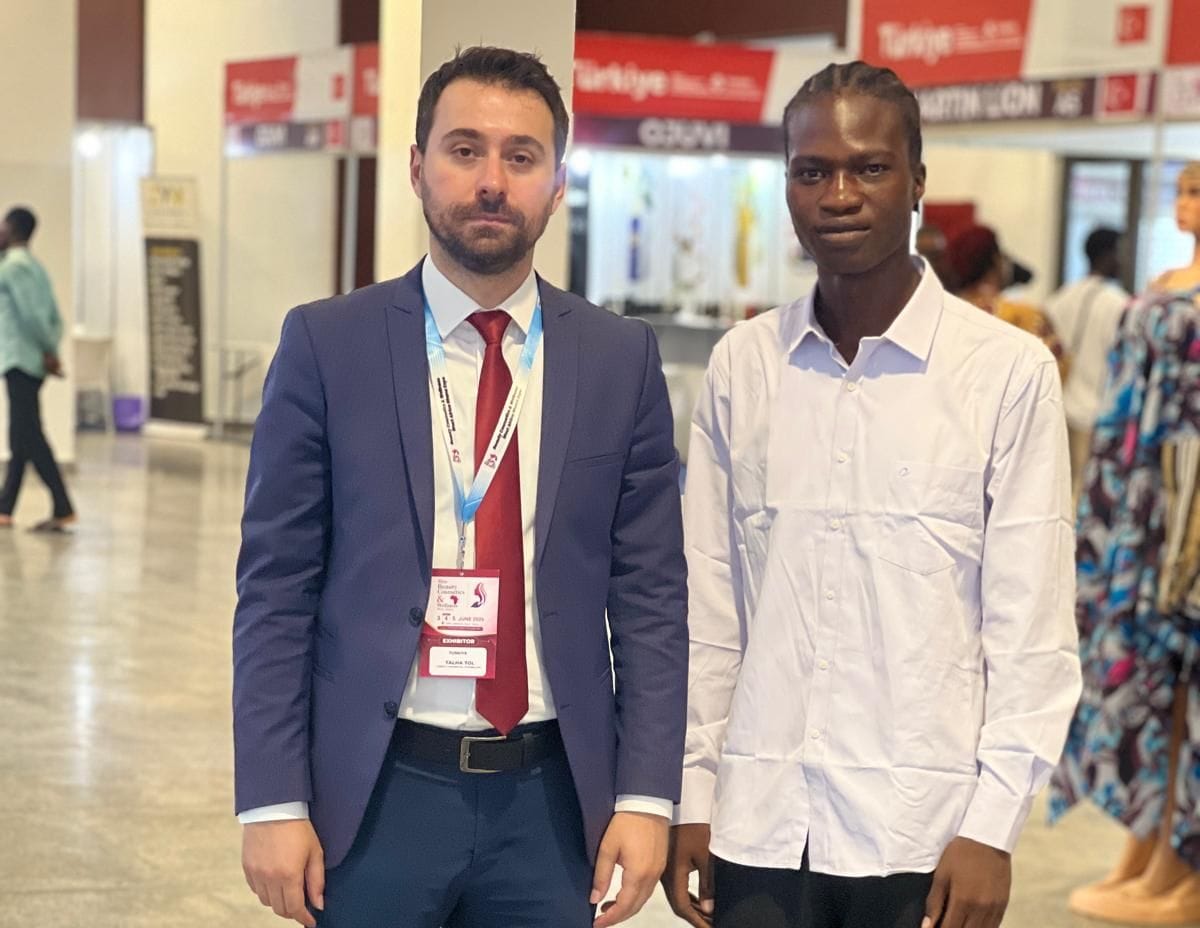 With Turkish Trade Counselor — Talha Tol
